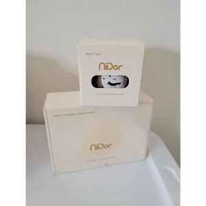 Niidor Boob tape & Fabric Strapless Bra, Dark Brown D NWOB